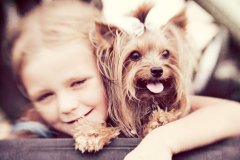 Little-Girl-with-her-Pet-Yorkie