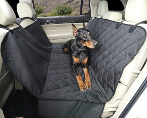 4Knines Dog Seat Cover with Hammock for Cars and SUVs - best car seat covers for dogs