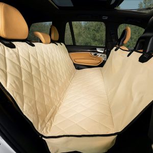 Plush Paws Products Premium Rear Car Seat Protector with Hammock - best car seat covers for dogs