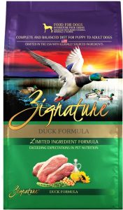 Zignature Duck Limited Ingredient Formula